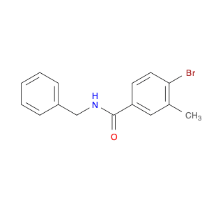 Benzamide, 4-bromo-3-methyl-N-(phenylmethyl)-
