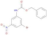 Carbamic acid, N-(3-bromo-5-nitrophenyl)-, phenylmethyl ester