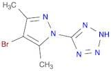 5-(4-bromo-3,5-dimethyl-1H-pyrazol-1-yl)-1H-tetrazole