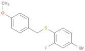 (4-Bromo-2-fluorophenyl)(4-methoxybenzyl)sulfane