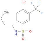 4-Bromo-N-butyl-3-(trifluoromethyl)benzenesulfonamide