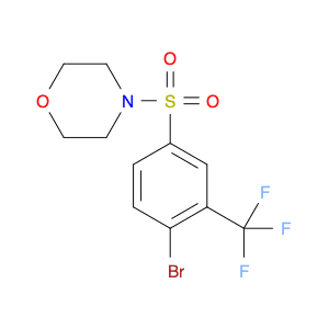 4-(4-Bromo-3-(trifluoromethyl)phenylsulfonyl)morpholine