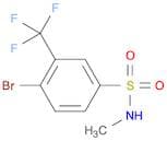 N-Methyl 4-bromo-3-trifluoromethylbenzenesulfonamide