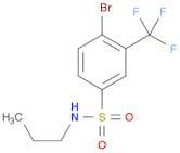 Benzenesulfonamide, 4-bromo-N-propyl-3-(trifluoromethyl)-