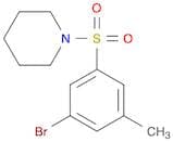 1-(3-Bromo-5-methylphenylsulfonyl)piperidine