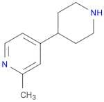 Pyridine, 2-methyl-4-(4-piperidinyl)-