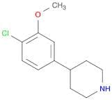 4-(4-chloro-3-methoxyphenyl)piperidine