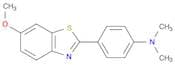 Benzenamine, 4-(6-methoxy-2-benzothiazolyl)-N,N-dimethyl-