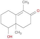 2(3H)-Naphthalenone, 4,4a,5,6,7,8-hexahydro-5-hydroxy-1,4a-dimethyl-