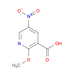 3-Pyridinecarboxylic acid, 2-methoxy-5-nitro-