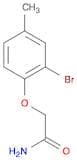 2-(2-Bromo-4-methylphenoxy)acetamide