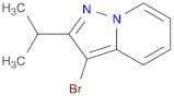 Pyrazolo[1,5-a]pyridine, 3-bromo-2-(1-methylethyl)-