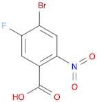 Benzoic acid, 4-bromo-5-fluoro-2-nitro-