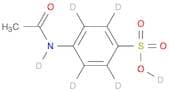 Benzene-2,3,5,6-d4-sulfonic acid-d, 4-(acetylamino-d)-