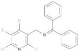 3-Pyridine-2,4,5,6-d4-methanamine, N-(diphenylmethylene)-