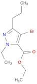ethyl 4-bromo-2-ethyl-5-propylpyrazole-3-carboxylate