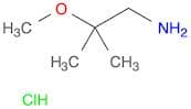 1-Propanamine, 2-methoxy-2-methyl-, hydrochloride (1:1)