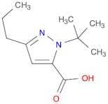 1-tert-butyl-3-propyl-1H-pyrazole-5-carboxylic acid