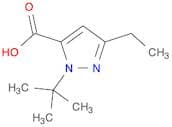 1-tert-butyl-3-ethyl-1H-pyrazole-5-carboxylic acid