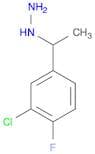 Hydrazine, [1-(3-chloro-4-fluorophenyl)ethyl]-