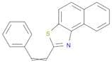 Naphtho[1,2-d]thiazole, 2-(2-phenylethenyl)-