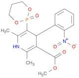 Methyl 2,6-dimethyl-4-(2-nitrophenyl)-5-(2-oxido-1,3,2-dioxaphosphinan-2-yl)-1,4-dihydropyridine-3…