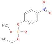 Phosphoric acid, ethyl methyl 4-nitrophenyl ester