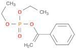 Phosphoric acid, diethyl 1-phenylethenyl ester