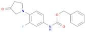Benzyl (3-fluoro-4-(3-oxopyrrolidin-1-yl)phenyl)carbamate