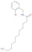 Dodecanamide, N-[(2-bromophenyl)methyl]-