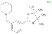 3-(Piperidin-1-ylmethyl)phenylboronic acid, pinacol ester, HCl