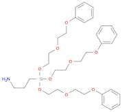 1-Propanamine, 3-[tris[2-(2-phenoxyethoxy)ethoxy]silyl]-