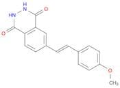 1,4-Phthalazinedione, 2,3-dihydro-6-[(1E)-2-(4-methoxyphenyl)ethenyl]- (9CI)