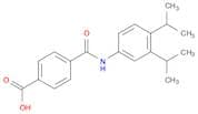 Benzoic acid, 4-[[[3,4-bis(1-methylethyl)phenyl]amino]carbonyl]-