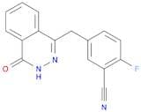 Benzonitrile, 5-[(3,4-dihydro-4-oxo-1-phthalazinyl)methyl]-2-fluoro-