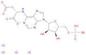 L-Aspartic acid, N-[9-(5-O-phosphono-β-D-ribofuranosyl)-9H-purin-6-yl]-, sodium salt (1:4)