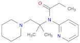 Propanamide, N-[1,1-dimethyl-2-(1-piperidinyl)ethyl]-N-2-pyridinyl-