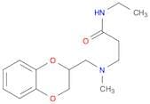 Propanamide,3-[[(2,3-dihydro-1,4-benzodioxin-2-yl)methyl]methylamino]-N-ethyl-