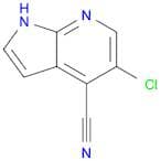 5-Chloro-1H-pyrrolo[2,3-b]pyridine-4-carbonitrile