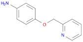 Benzenamine, 4-(2-pyridinylmethoxy)-
