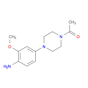 1-​Acetyl-​4-​(4-​amino-​3-​methoxyphenyl)​piperazine