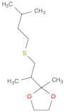 1,3-Dioxolane, 2-methyl-2-[1-methyl-2-[(3-methylbutyl)thio]ethyl]-