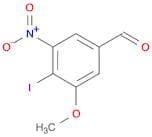 4-Iodo-3-methoxy-5-nitrobenzaldehyde