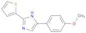 1H-Imidazole, 5-(4-methoxyphenyl)-2-(2-thienyl)-