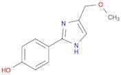 Phenol, 4-[4-(methoxymethyl)-1H-imidazol-2-yl]- (9CI)