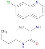 Propanamide, N-butyl-2-[(7-chloro-4-quinolinyl)amino]-