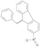 9H-Fluorene, 2-nitro-9-(phenylmethylene)-