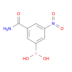 3-Aminocarbonyl-5-nitrophenylboronic acid