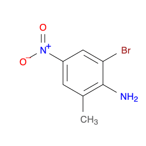Benzenamine, 2-bromo-6-methyl-4-nitro-