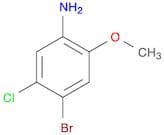 Benzenamine, 4-bromo-5-chloro-2-methoxy-